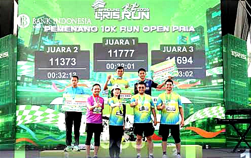 Bandung QRIS Run 2026: Ajang BI Dorong Digitalisasi Lewat Gaya Hidup Sehat: